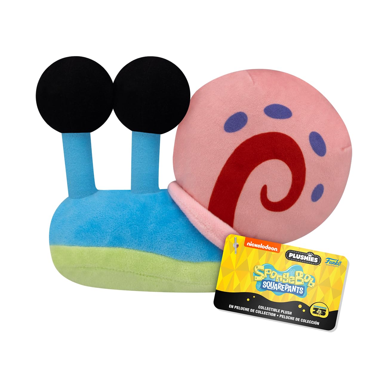 Funko POP! Plush: Spongebob Squarepants 25th Anniversary - Gary - Collectable Soft Plush - Birthday Gift Idea - Official Merchandise - Stuffed Plushie for Kids and Adults - Ideal for TV Fans