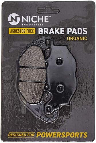 Miniatura 10 de NICHE Juego pastillas de freno para Yamaha YZF R3 1WD-25805-00-00 1WD-25806-00-00 Delanteras traseras semimetálicas