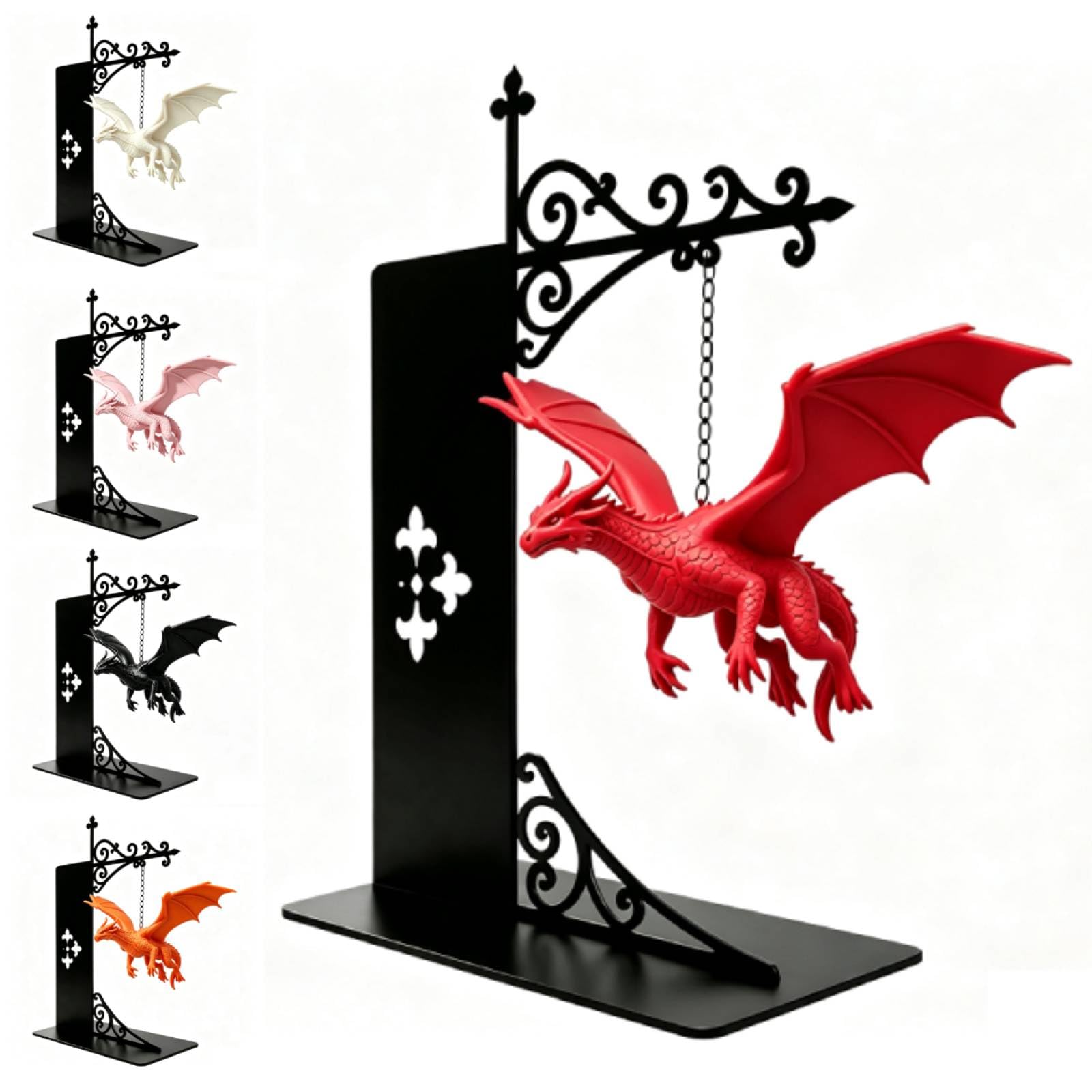 Dragon Bookshelf Lamp-Enchanting Floating Dragon Night Light Ornaments