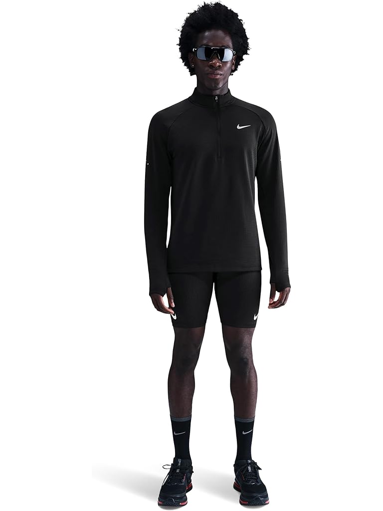 Black Nike Thermo-FIT Repel Winterized Stride Half-Zip