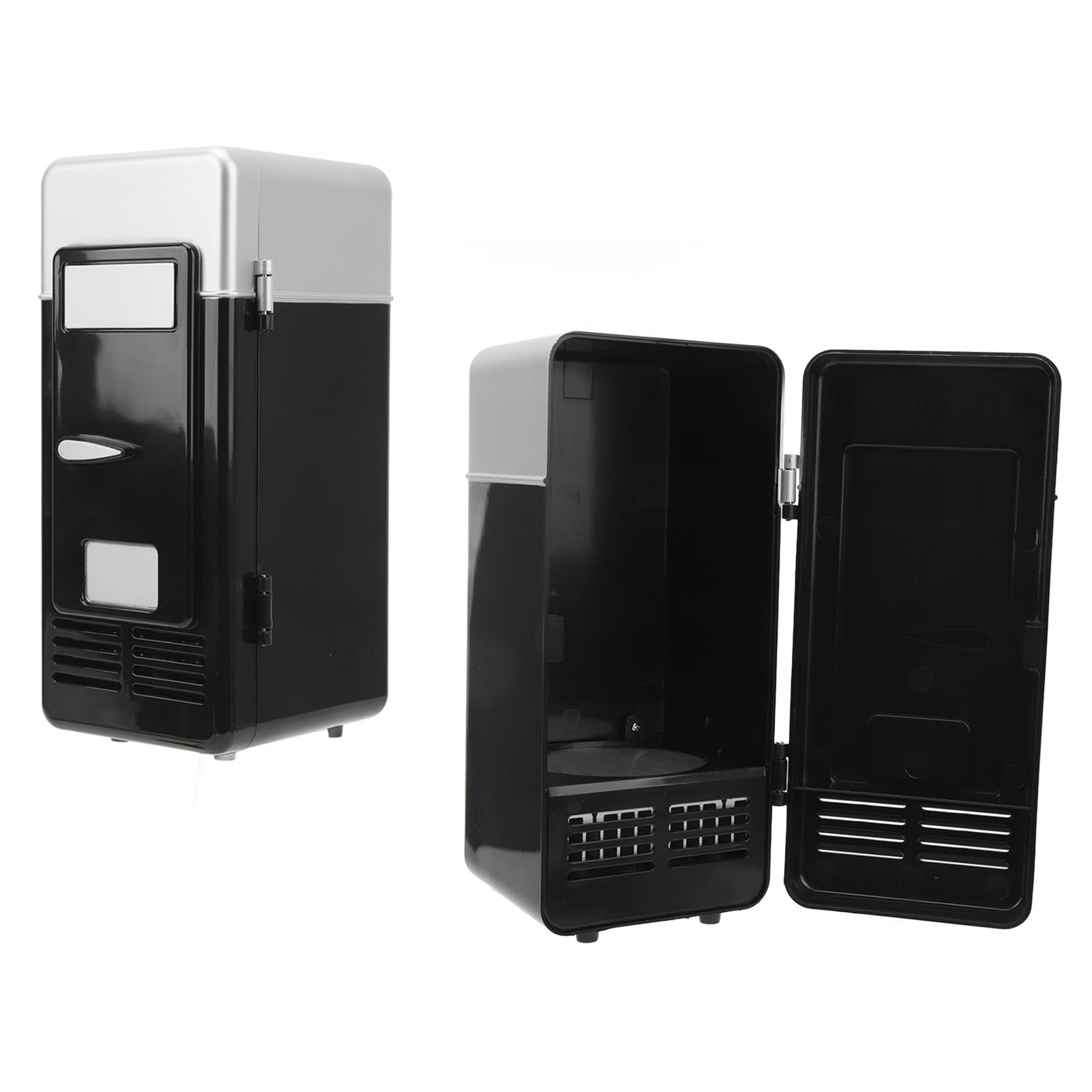 Mini Frigo, Frigoriferi Compatti Viaggio Portatili, Frigorifero a Semiconduttore di Raffreddamento a Basso Decibel Ricaricabile USB per Dormitorio, Ufficio, Camera