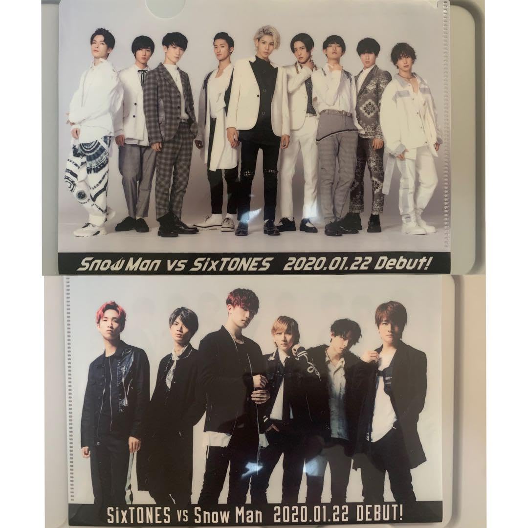 Amazon.co.jp: SnowManSixTONESミニクリアファイル : 文房具・オフィス用品