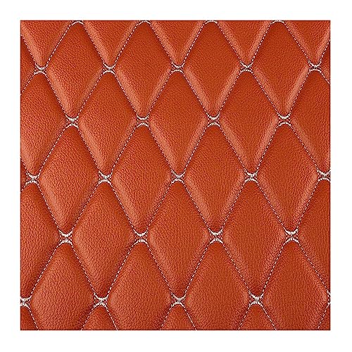 Feuille en simili cuir marron 1.6x4m pour rénovation canapé