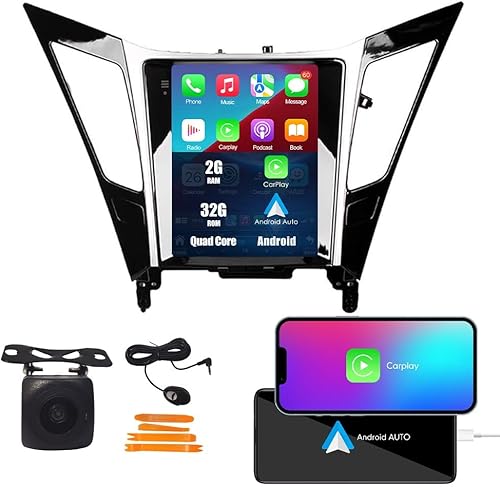 Miniatura 22 de Android 10 Autoradio coche navegación estéreo reproductor multimedia GPS Radio 2.5D pantalla táctil paraHyundai Sonata 2010-2014 10.33"-Octa