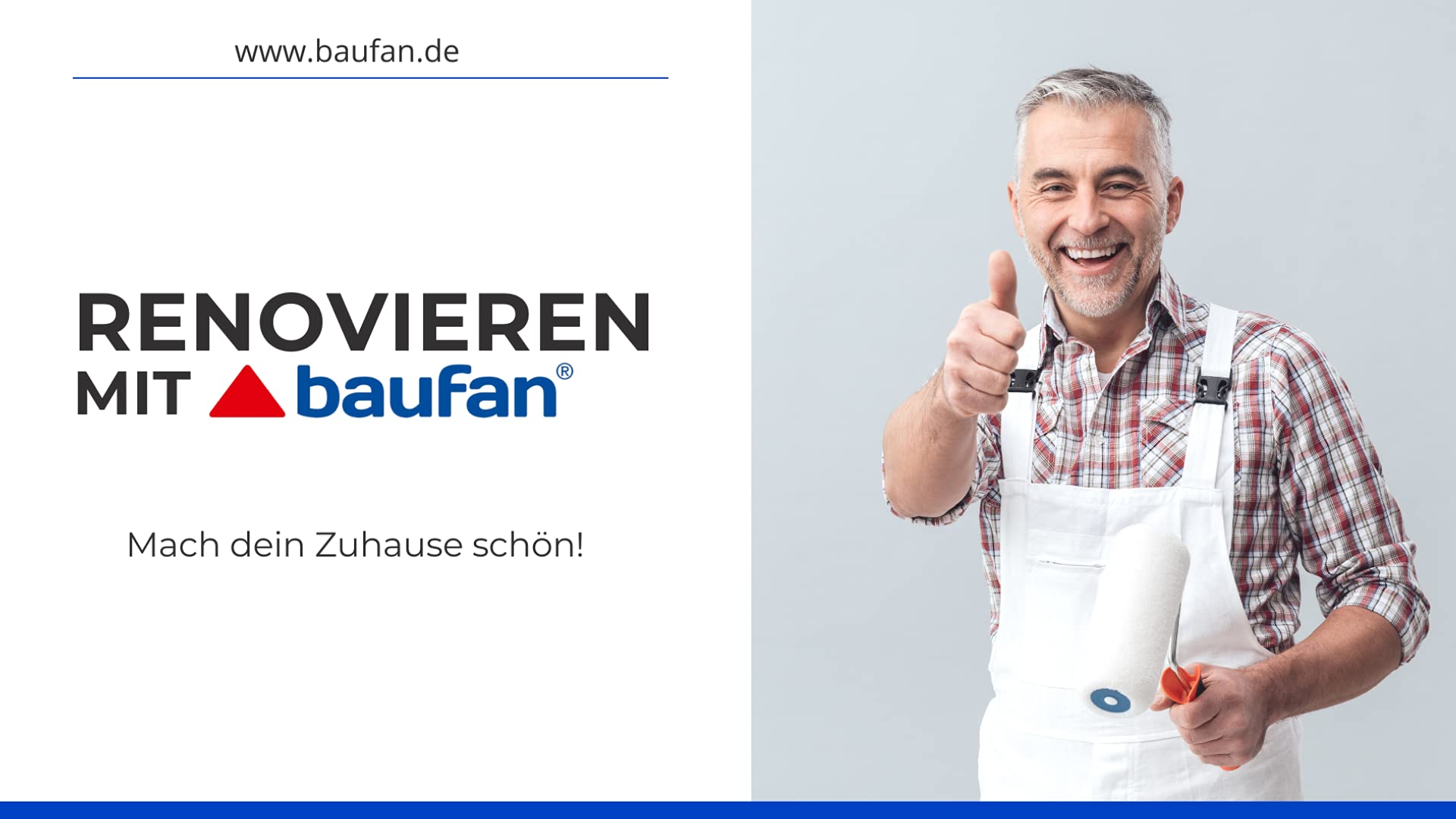 Baufan 3in1 Vernis Spécial Blanc Satiné Salle de Bain Cuisine Intérieur Peinture Carrelage Finition Vitrification