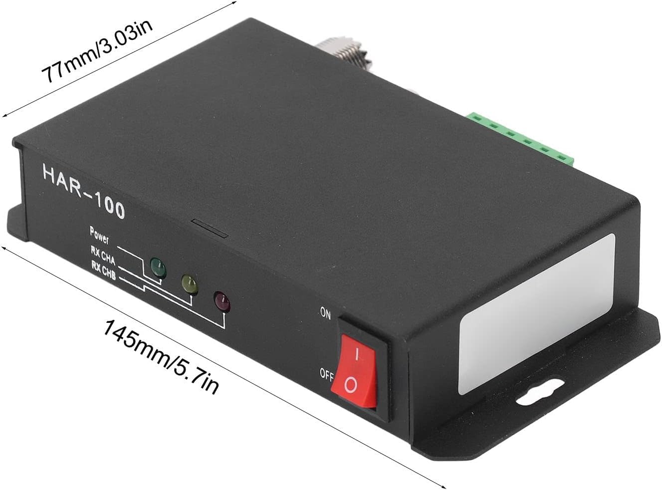 Receptor AIS HAR-100 con interfaz RS232/RS422, receptor AIS de doble canal, receptor GPS sensible y preciso para navegación marina y seguridad