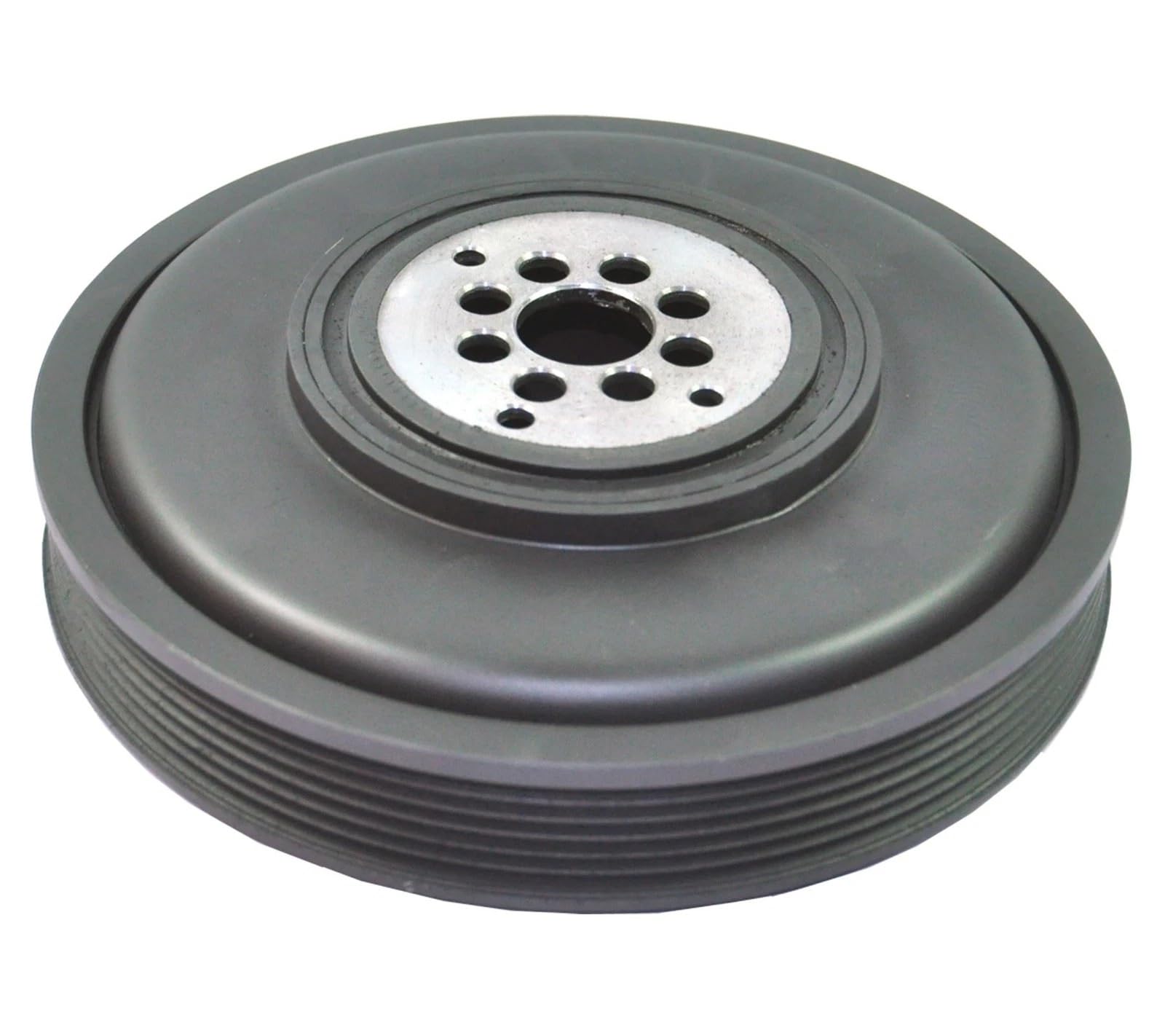 Puleggia smorzatore Misura per Audi A4-A8 Q5 Q7 per Volkswagen 3.0 TDi Quattro Bilanciatore armonico 059105-251AA Puleggia dell'albero motore