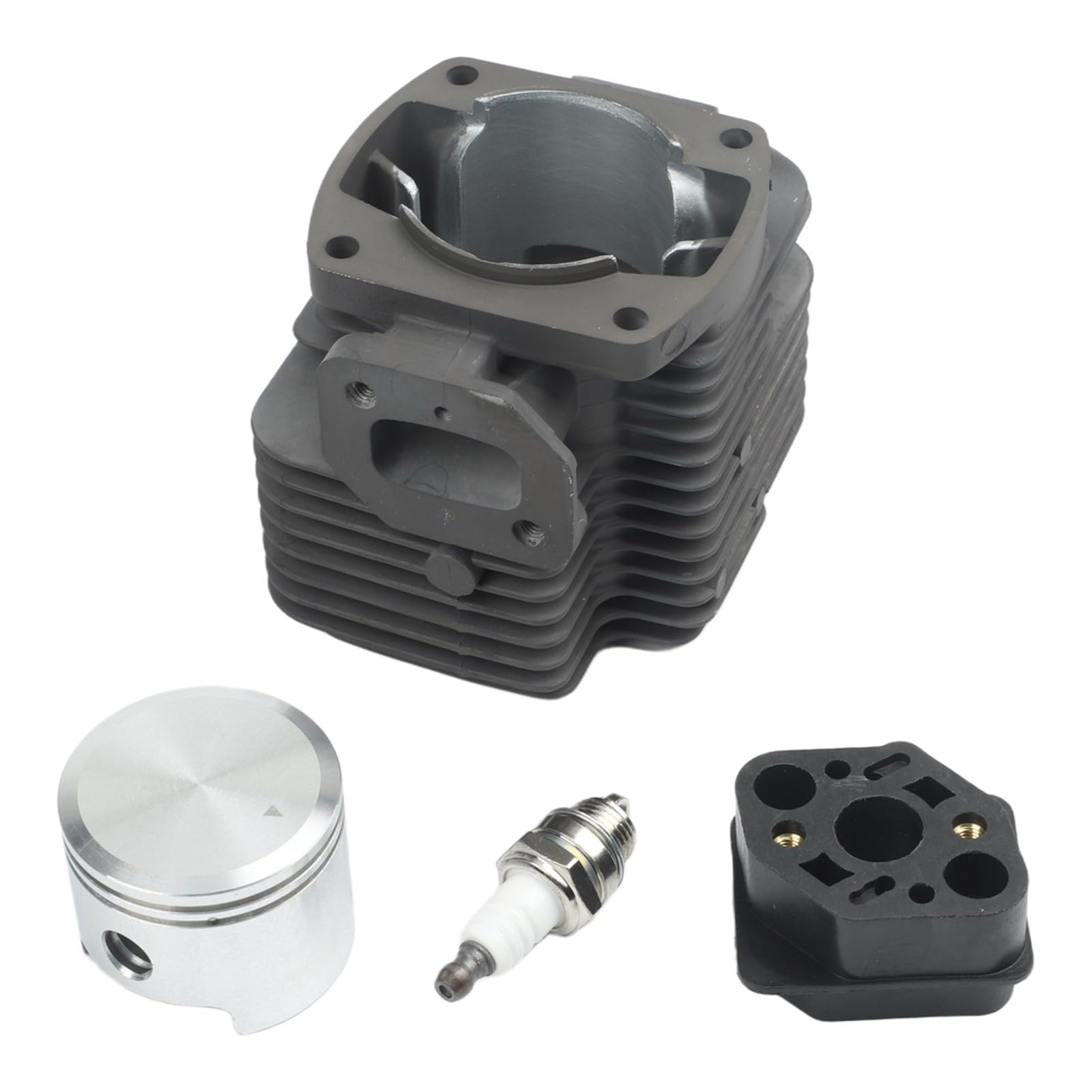 FUBESK Kit de pistón cilíndrico Pb-770 Pb-770H Pb-770T Soplador de mochila, juego de reconstrucción de motor de metal con anillos de junta de cojinete de pasador, A130001050 V100000290 Arrancador de