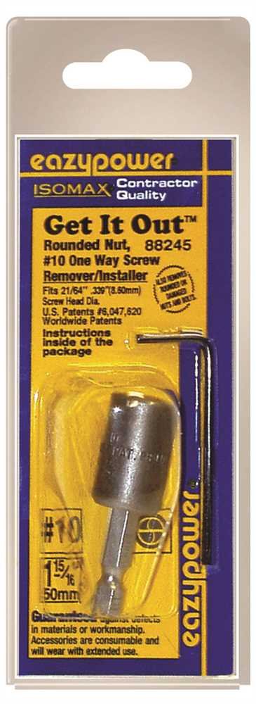 Eazypower Screw Remover/Installer No.10 2 "