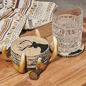 Deerantlercoasters6fullsizerusticcoastersforlogcabindecorhuntingdecordeerantlerdecor Urban Country Home Decor Deer antler coasters 6 full size rustic coasters for log cabin decor hunting decor deer antler decor urban country home decor
