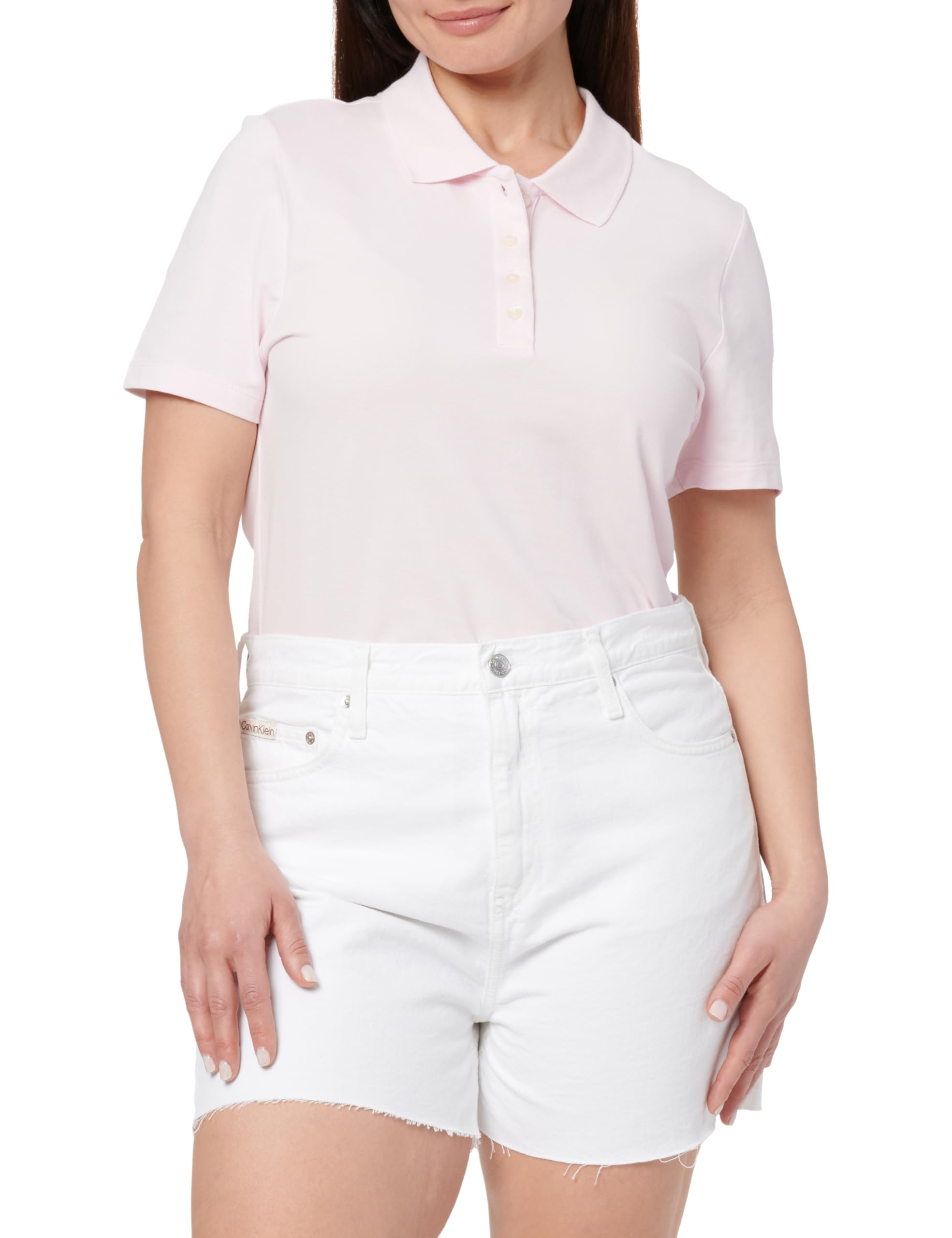 Calvin Klein Jeans White Cotton Shorts - W29