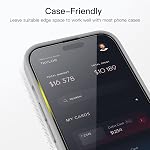 JETech Full Coverage Screen Protector for iPhone 14 Pro 6.1-Inch, 9H Tempered Glass Film Case-Friendly, HD Clear, 3-Pack