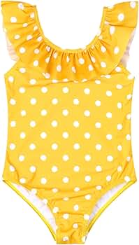 RIU Peach polka dots swimwear タグ付き新品未使用 Roxy Dot - One-Piece Swimsuit for Girls 2 - 7 | Roxy
