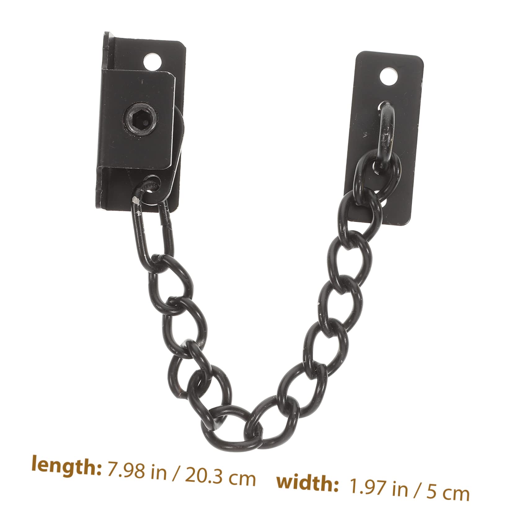 KALLORY Professional Door Chain Guard Lock High Strength Window Locks for Safety