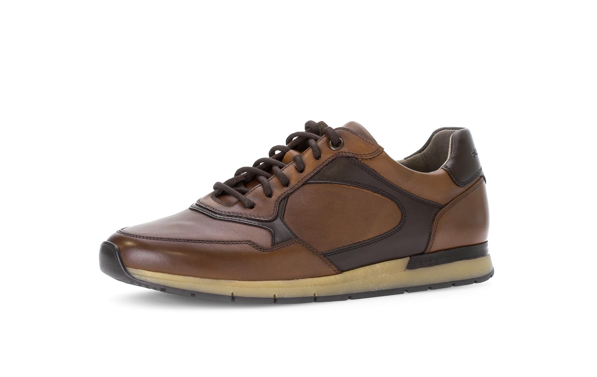Pius Gabor Zapatillas bajas para hombre, forro reciclado, plantilla intercambiable de látex, suela Super Flex