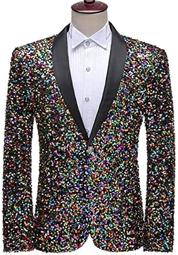colourful sequin jacket