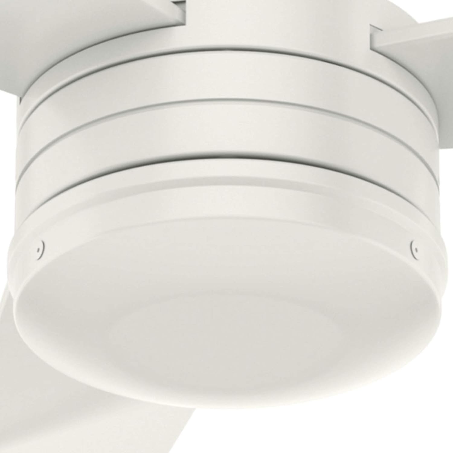 Crеаtіvе Prоduсt Hunter Fan Company 50257 Cabo Frio Ceiling Fan, 52, Fresh White Finish