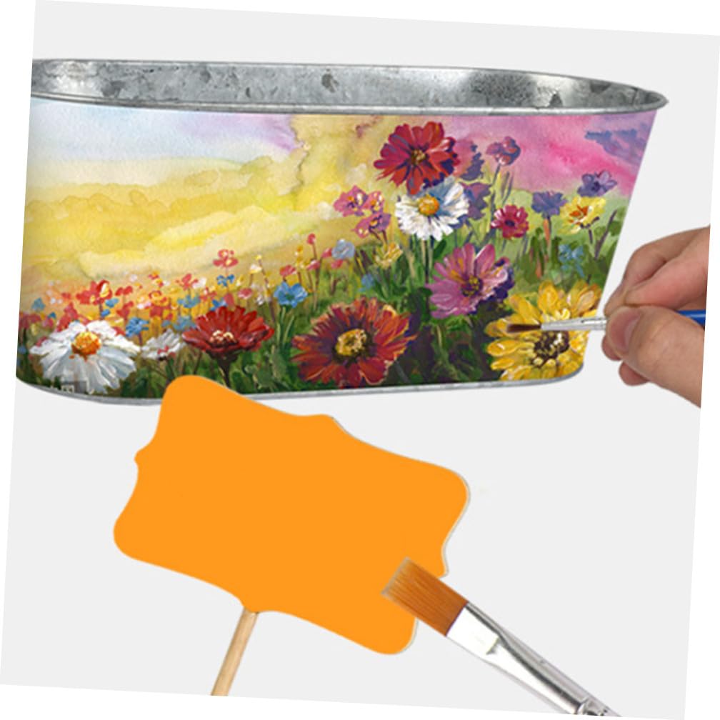Kit de Jardinería para 1 Unidad Maceta de Hierro, Pintura y Herramientas DIY para Plantar Flores y Hierbas Aromáticas en Interiores, Actividad Educativa Creativa para Manualidades