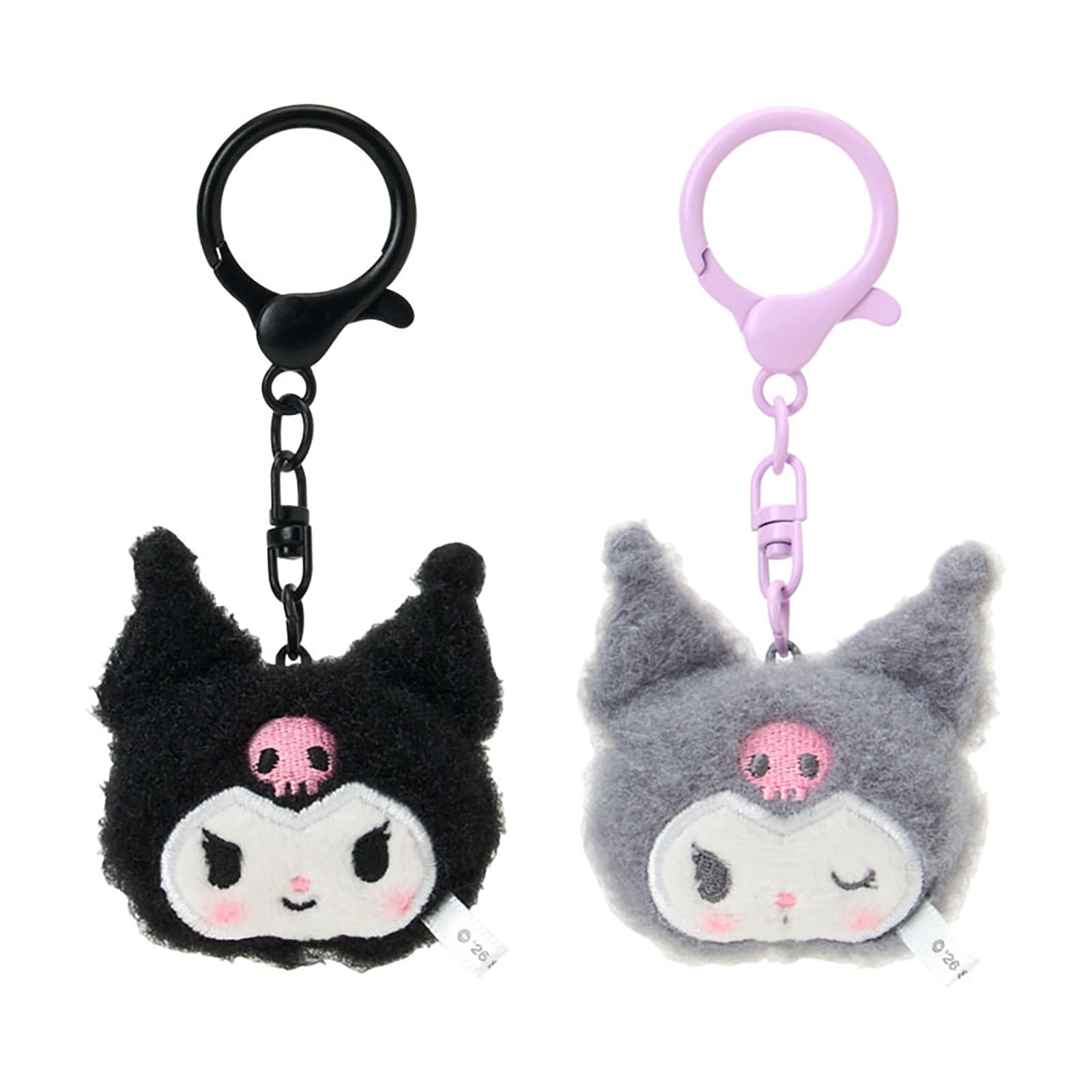 Sanrio 660841 Mini Mascot Keychain, Set of 2 (Matching Niko