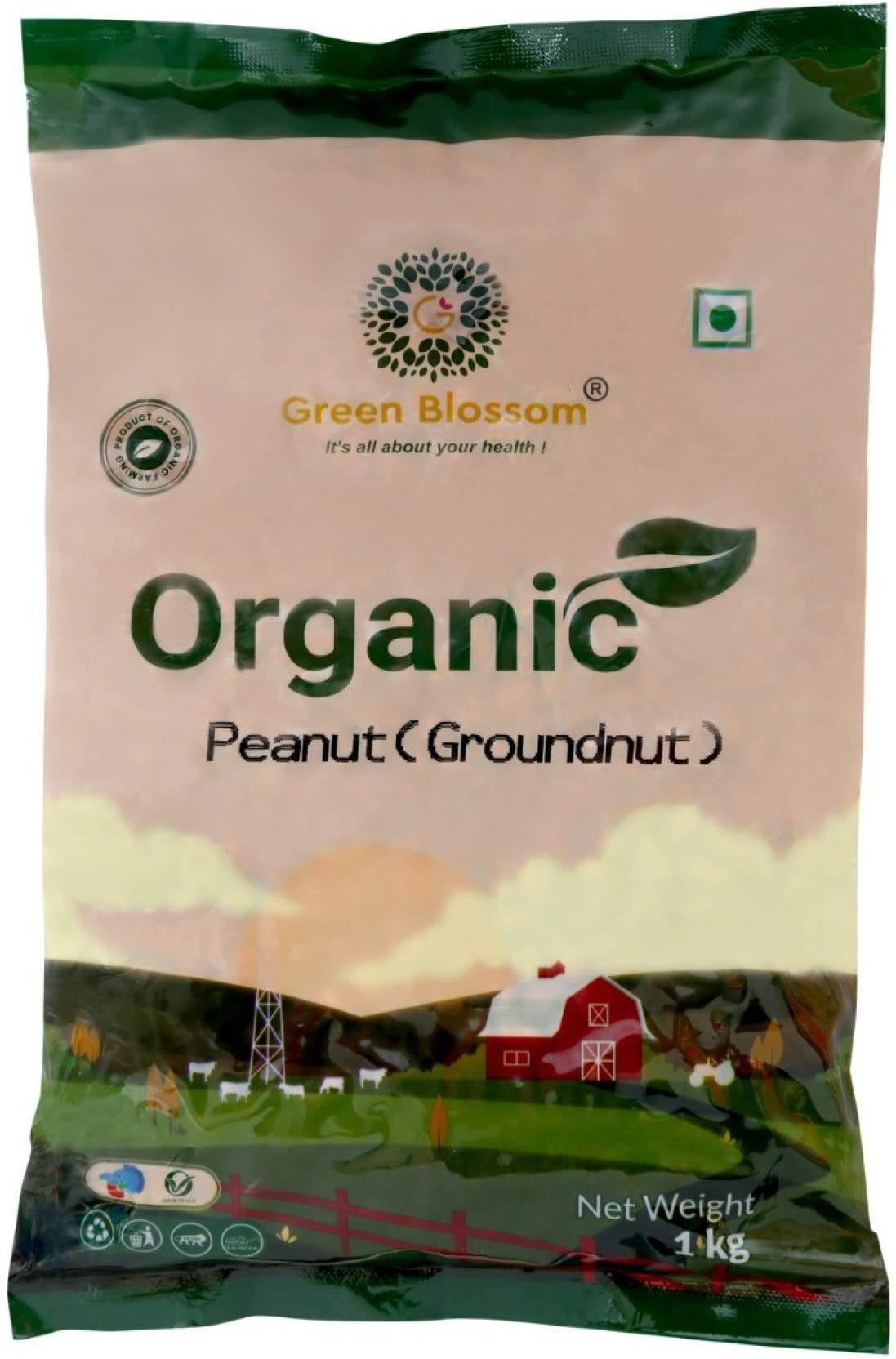 Green Blossom Organic Bajra Pearl Millet Whole and Basmati RIC | Combo of 2 | Style 358 1
