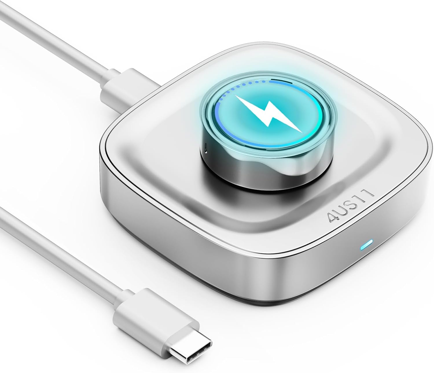 for Oura Ring Gen 4 Charger | Size 6 | Fast Charging Dock | USB-C Cable | Sliver 6