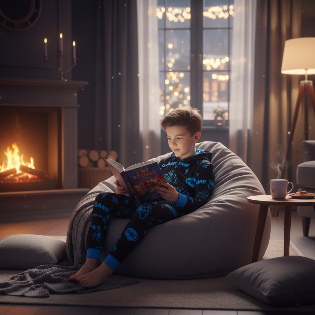 A2Z 4 Kids Cotone Tutina per Bambini Tutina Pigiama Lounge Indossare Gioco Volta Stampare Tutina da Notte Comodo Bambini I Regali per Ragazze Ragazzi età 2-13