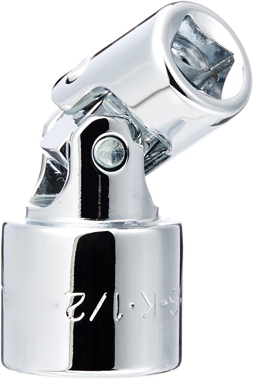 SK Hand Tool 43616 12 Point 1/4-Inch Drive Flex Socket, 1/2-Inch, Chrome