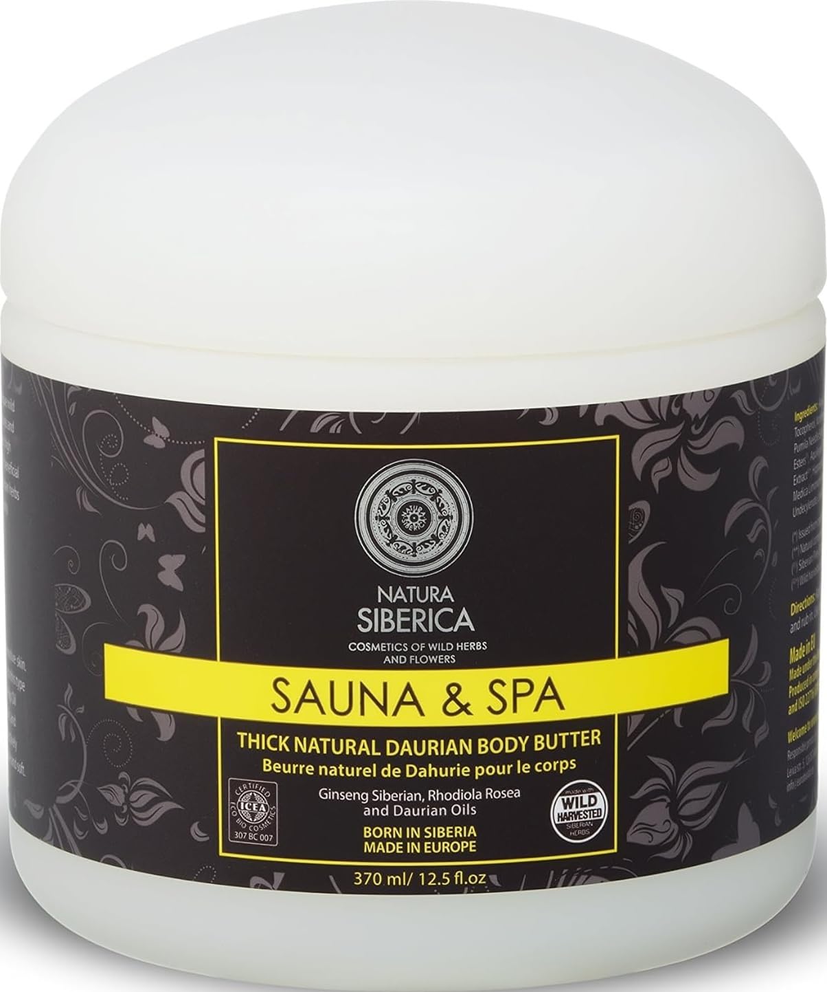 Natura Siberica Thick Natural Daurian Body Butter, 370ml