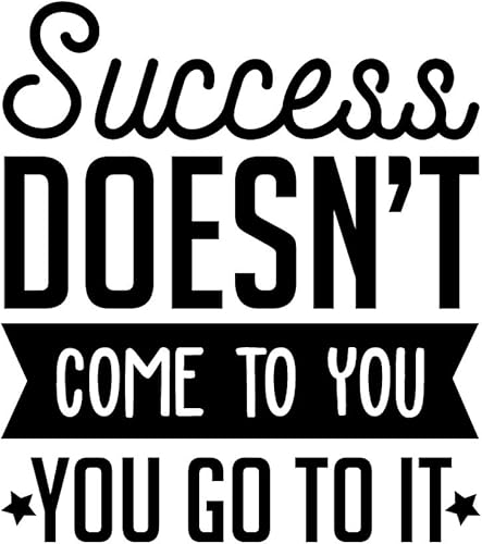 Miniatura 4 de Calcomanía de vinilo para pared, diseño motivacional para el hogar, dormitorio, apartamento, trabajo, trabajo, interior, exterior, sala de estar,