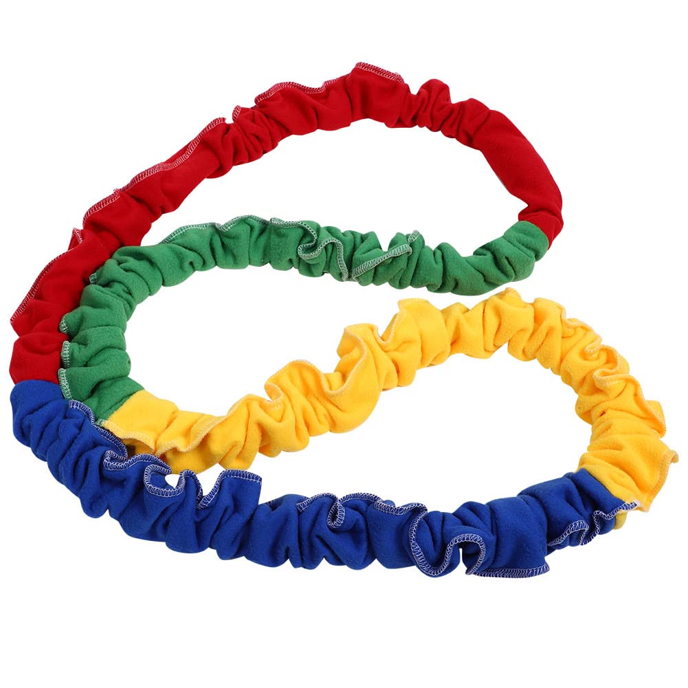 Corde de Course à Cercle élastique élevé, Jeu de Corde à élasticité, Intérieur pour Extérieur
