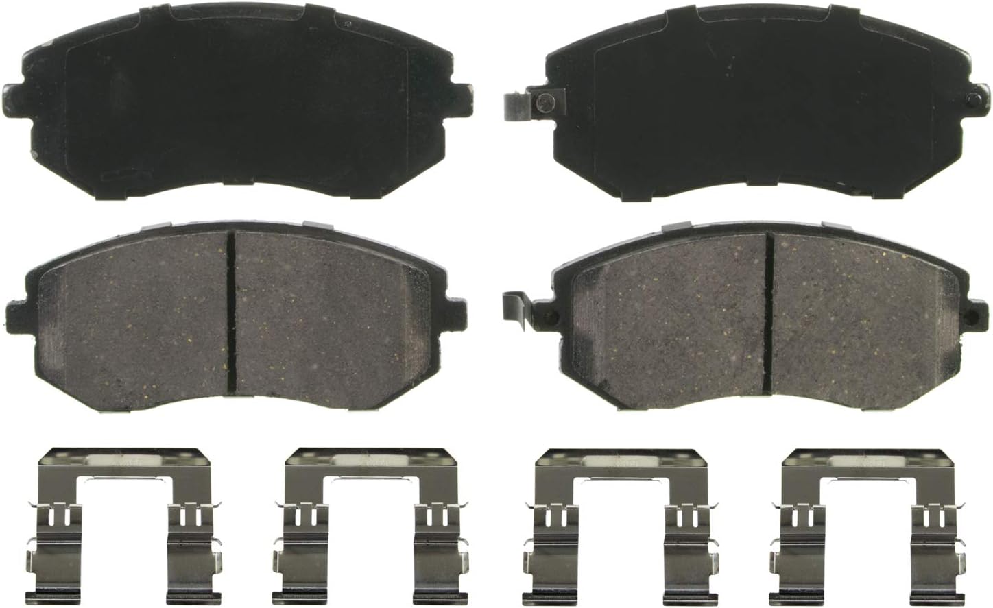 Wagner QS ZD929A Disc Brake Pad Set, Chamfered Edges for Smooth, Quiet Stops, Fits 2003–2012 Subaru Outback, 2004–2010 Subaru Forester