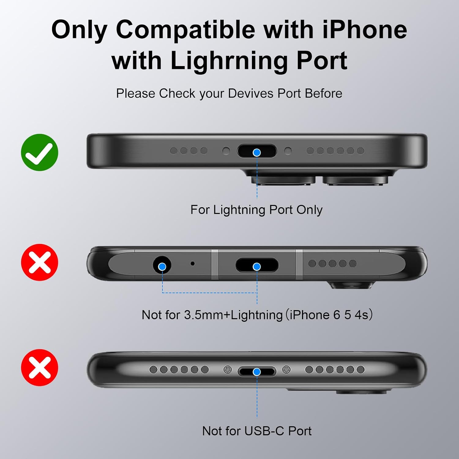 Wired Ear Buds Compatible for iPhone 14 Plus/14 Pro Max/13/12/11/XR/XS/X/8/7/Pro Max,Wired Earphone Headphones with Lightning Connector Built-in Microphone & Volume Control Headsets,Noise Isolation