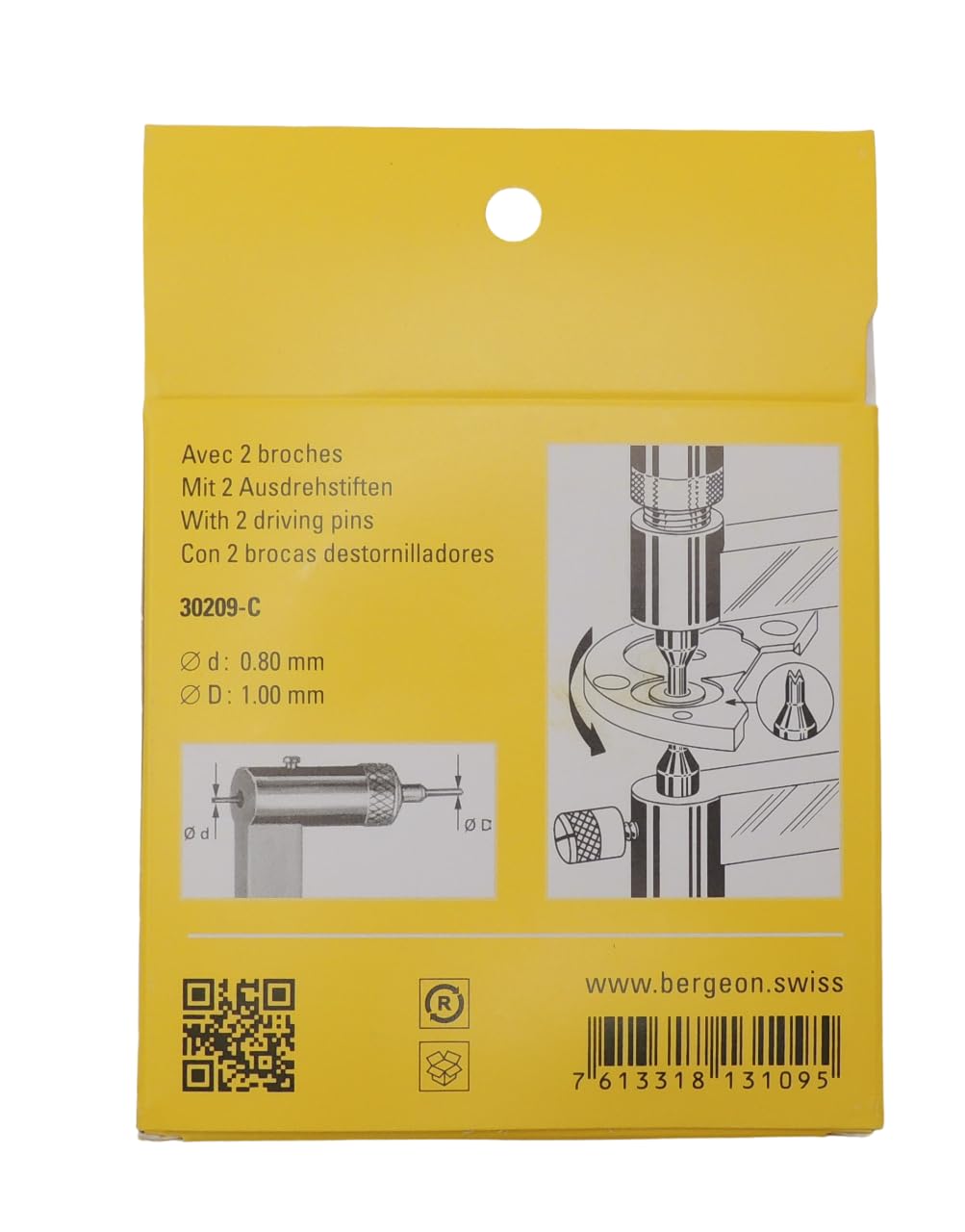 Bergeon 30209 - Herramienta para Extraer Tornillos Rotos