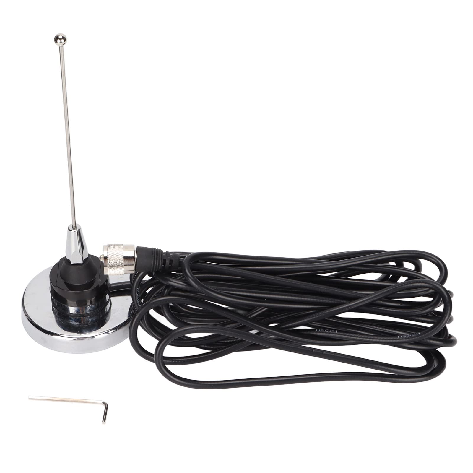 Yctze Kit de Antena de Soporte Magnético de Alto Rendimiento para Radio Móvil de Coche 400-520MHz con Montaje NMO y Conector UHF