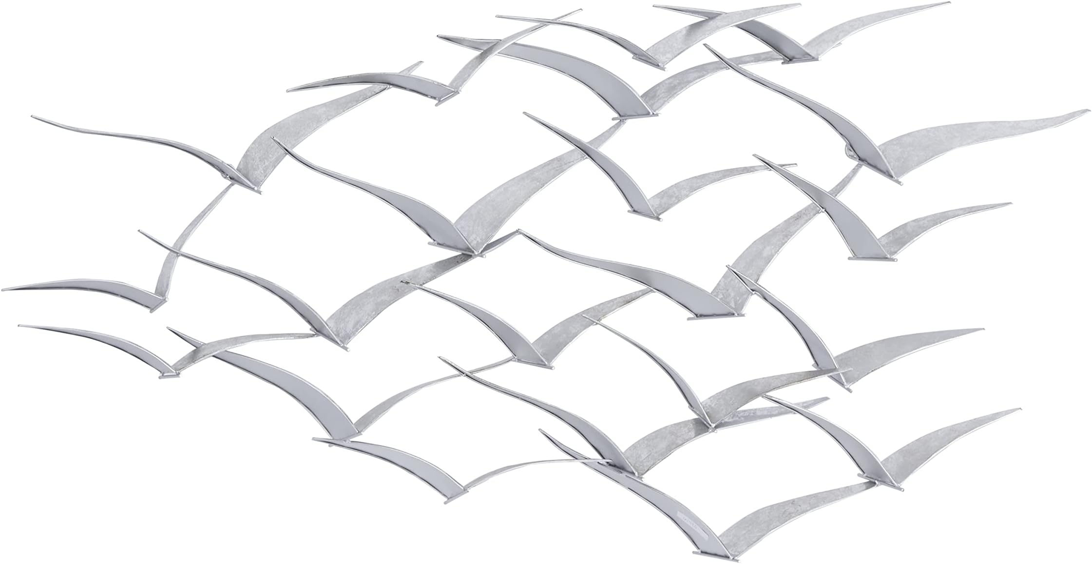 Sculpture murale géométrique en métal d'extérieur de Structube