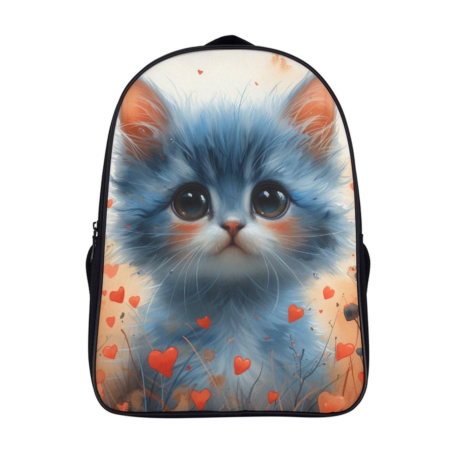 Sac à dos scolaire chat mignon pour accompagner les sorties et vacances - 7