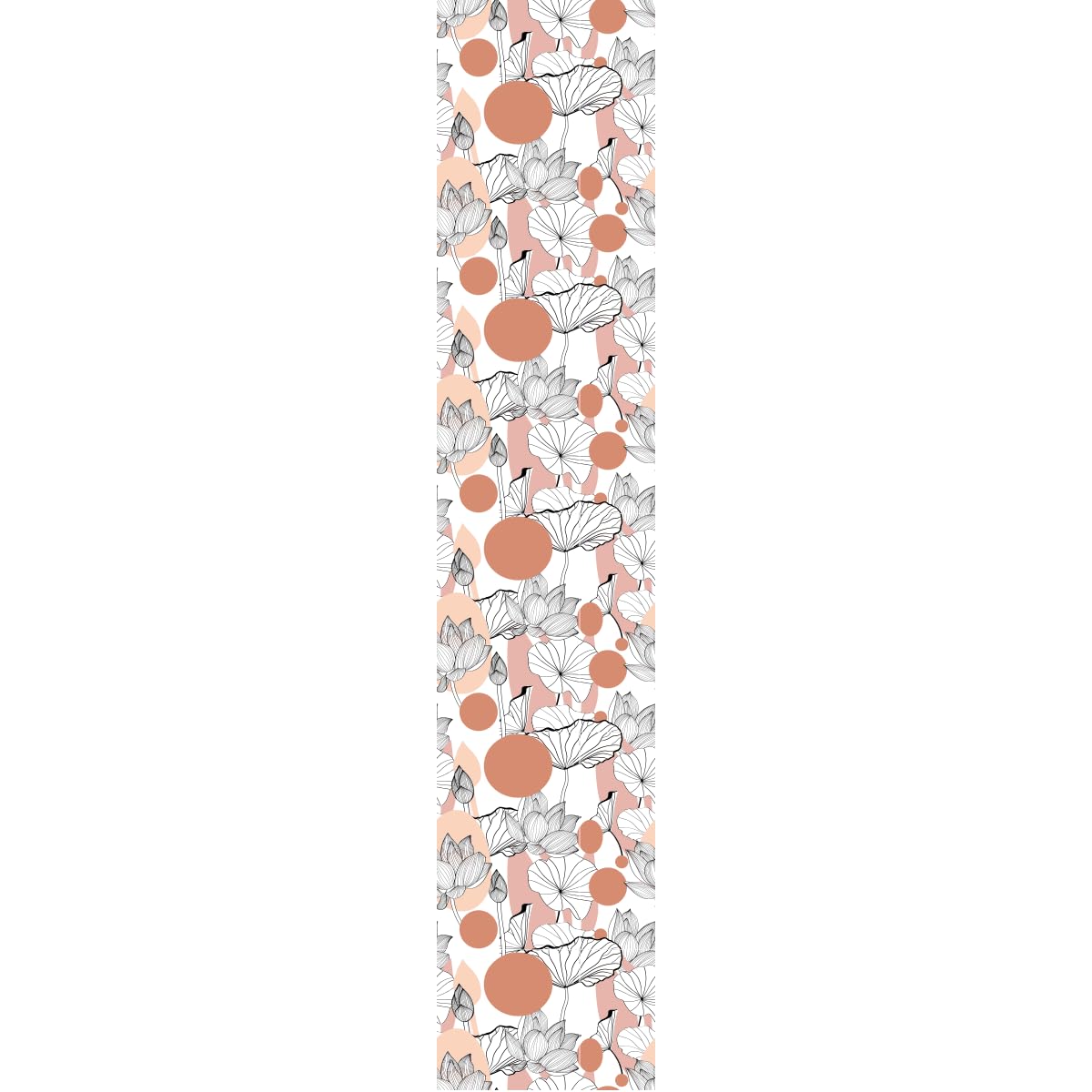 Papel pintado abstracto Ambiance de 300x60 cm en un rollo adhesivo decorativo para pared