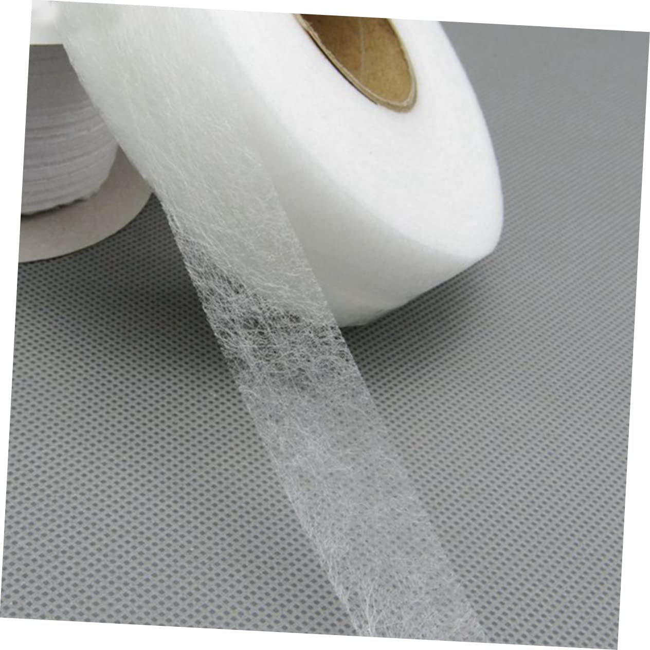 STOBOK 12rollos Cinta Adhesiva De Doble Cara De Para Accesorios De Confección Tela No Tejida Para y Reparar Prendas Durabilidad y Resistencia Al Lavado