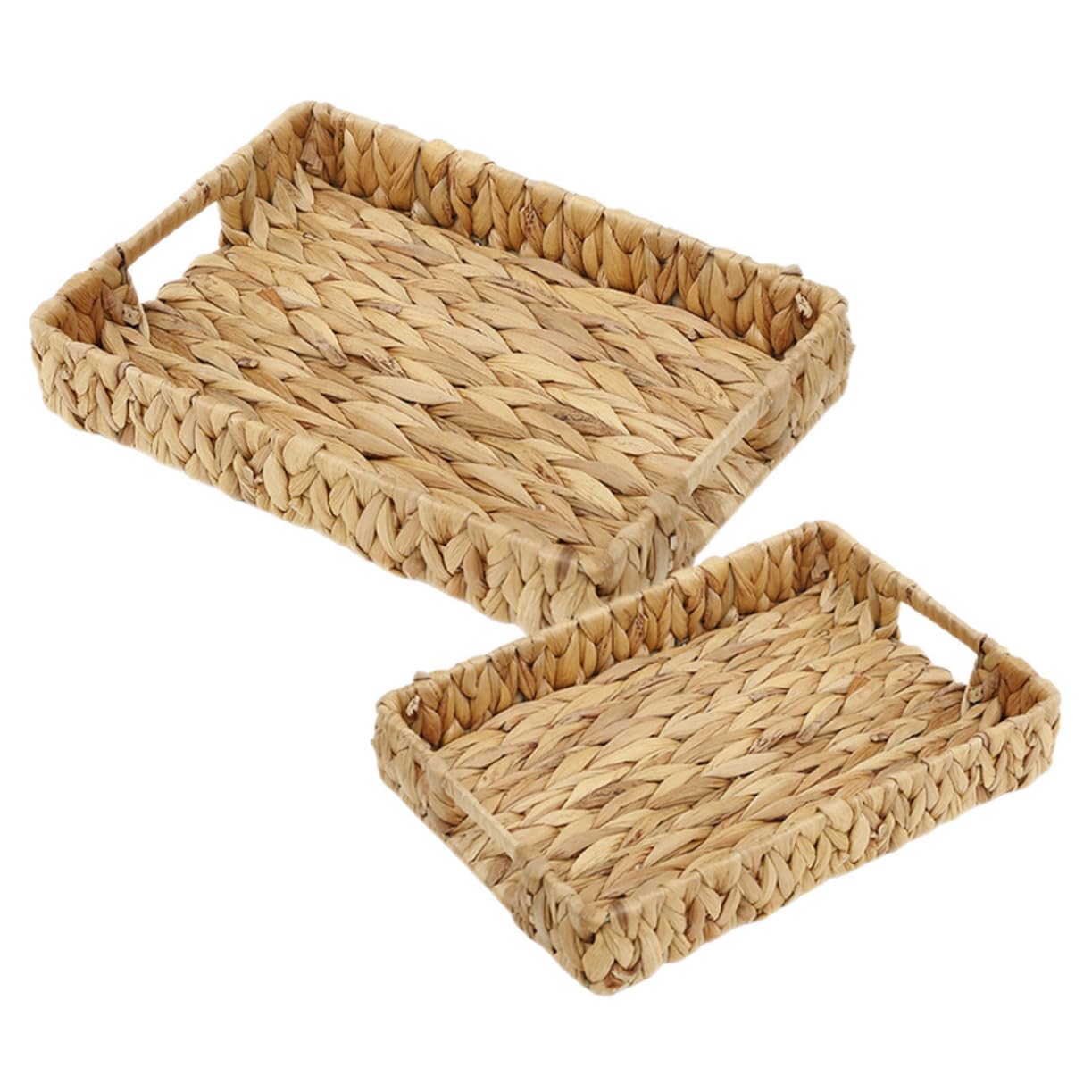 Panier de rangement tressé contre le désordre de bureau et de maison