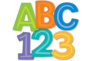 Carson Dellosa 4 Inch Colorful Bulletin Board Letters