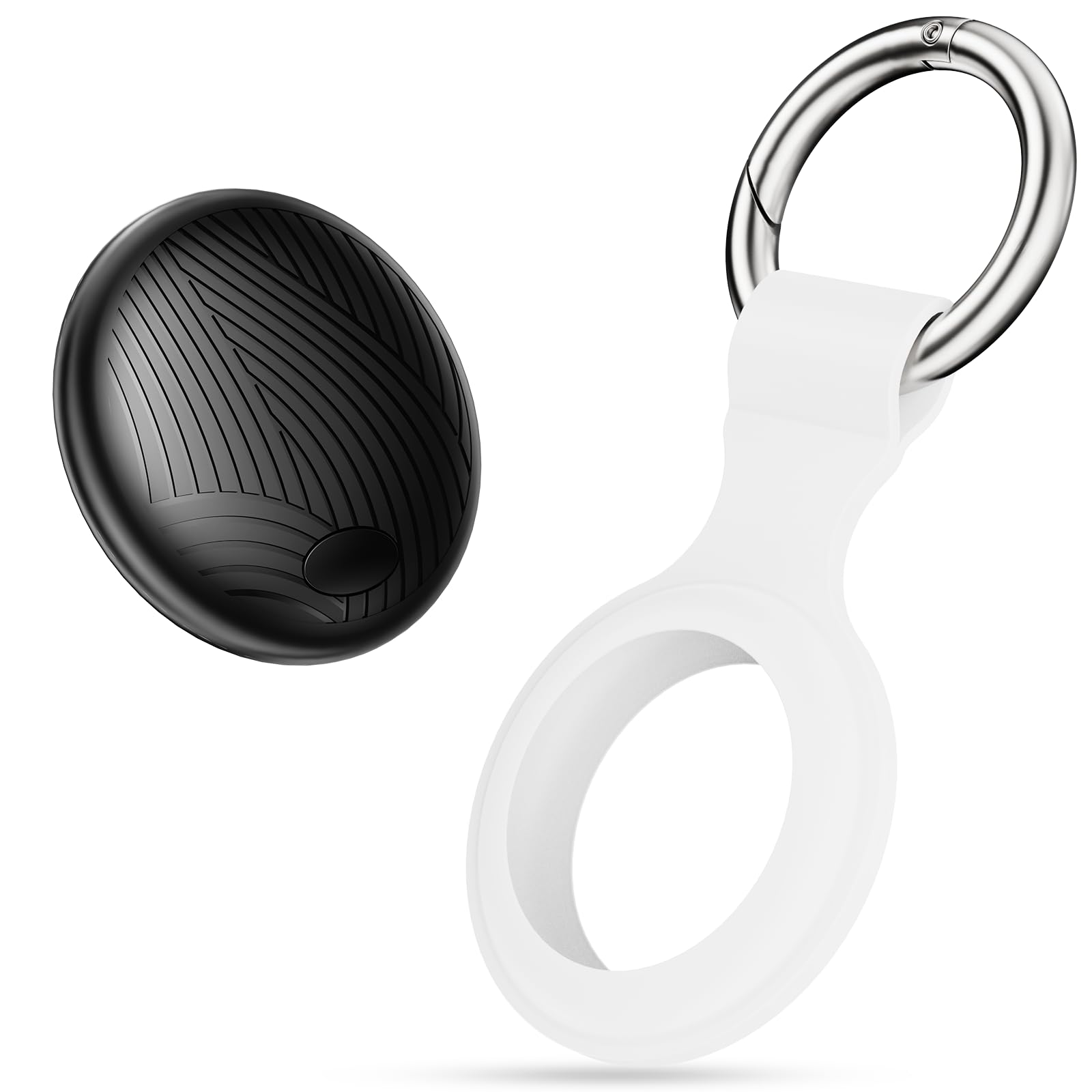 Tags-1 Pack Air Tracker, VIXOLYN Trackers Like Airtags 1 Pack, Key Finder Compatible with Apple Find My (iOS Only), Track Your Keys Luggage Backpack