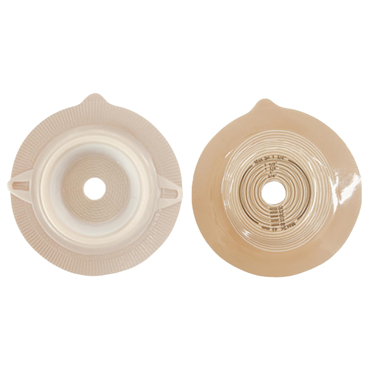 MED BPC-260 Light Convex Hydrocolloid Adhesive Base Plate 60 mm – Pack of 5 – 2-Piece Ostomy Barrier, Soft & Flexible Seal-image-21