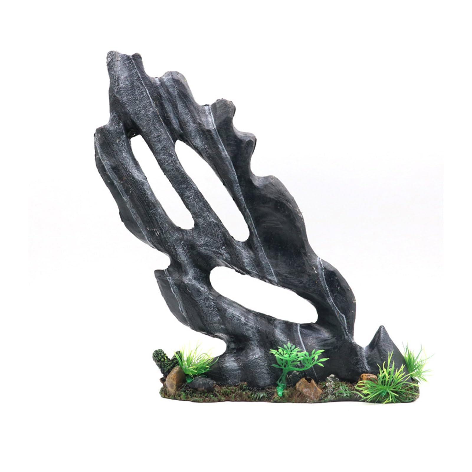 FishTank Garnelen-Zucht, Steingarten, Berg-Ornament für Aquarien, Terrarien, Landschaftsbau, Unterschlupf, Aquarien, Ornamente
