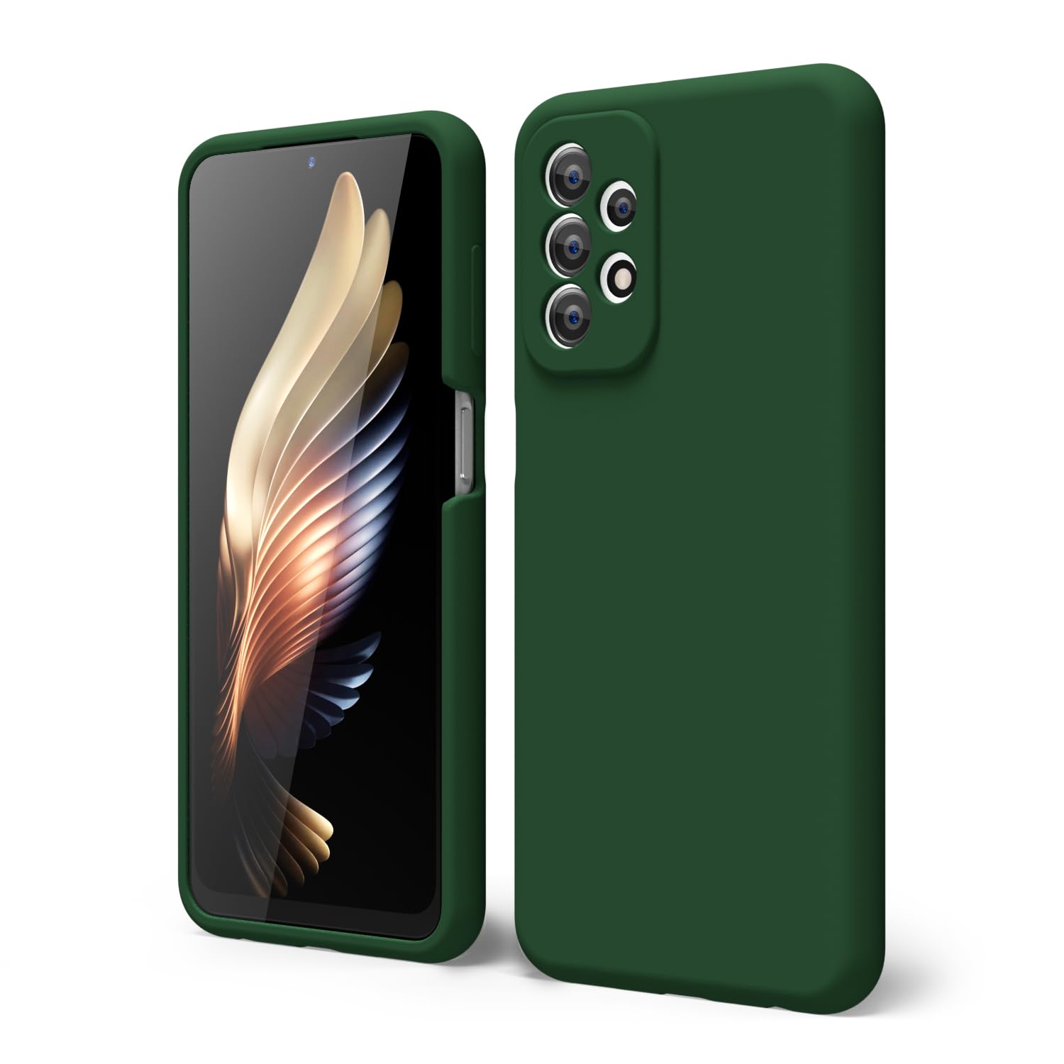 oakxco for Samsung Galaxy A23 5G Phone ase Liquid Silicone, Cute Thin Slim Grip Soft Rubber Gel for Women Men, Smooth Matte TPU Plain Solid Color