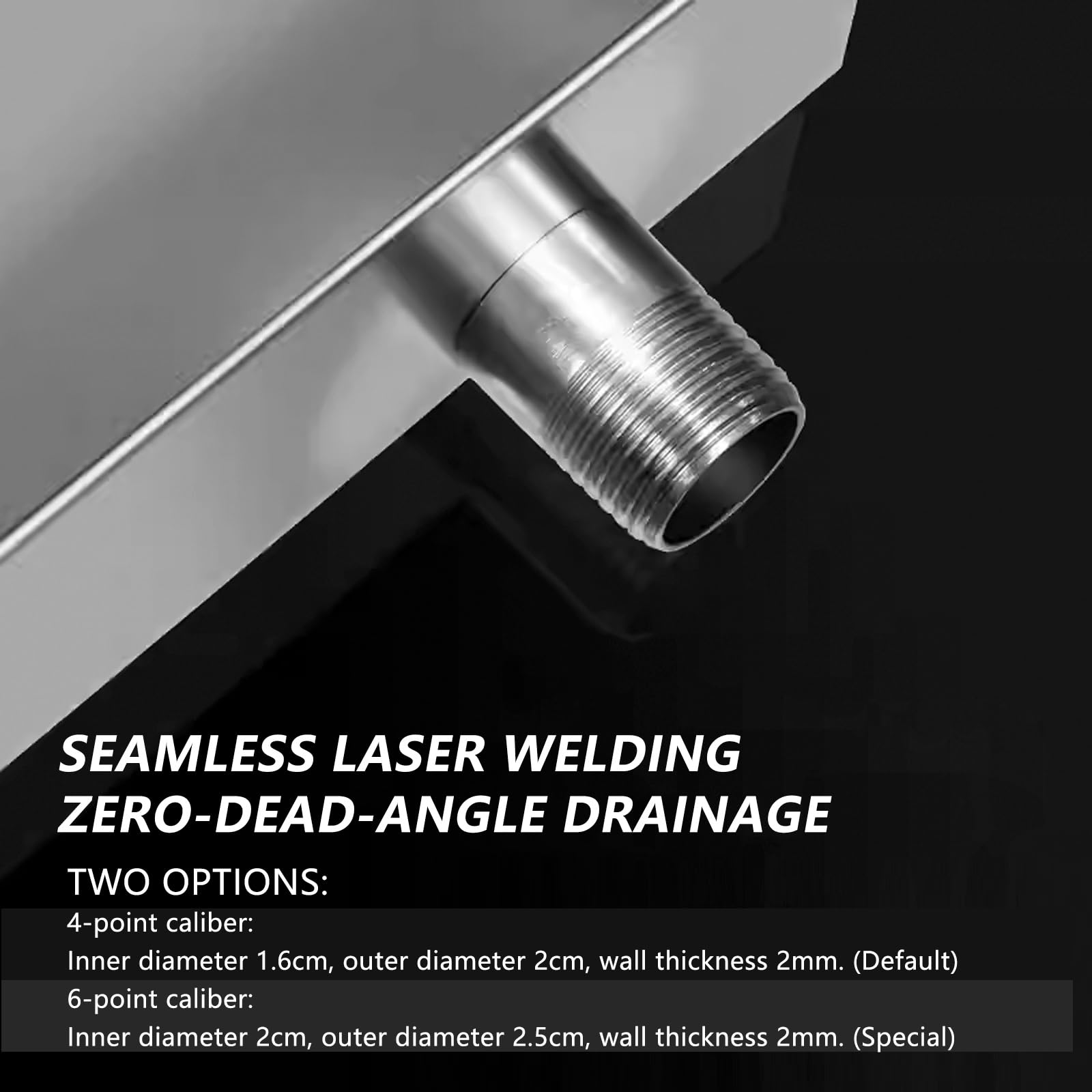 Bacinella Raccogli Acqua Condizionatore Saldatura Laser Senza Giunzioni Alta 10 cm Adatta for unità di Condizionamento Dells Aria Officine e Stazioni di Distribuzione(20x20cm (8x8in))