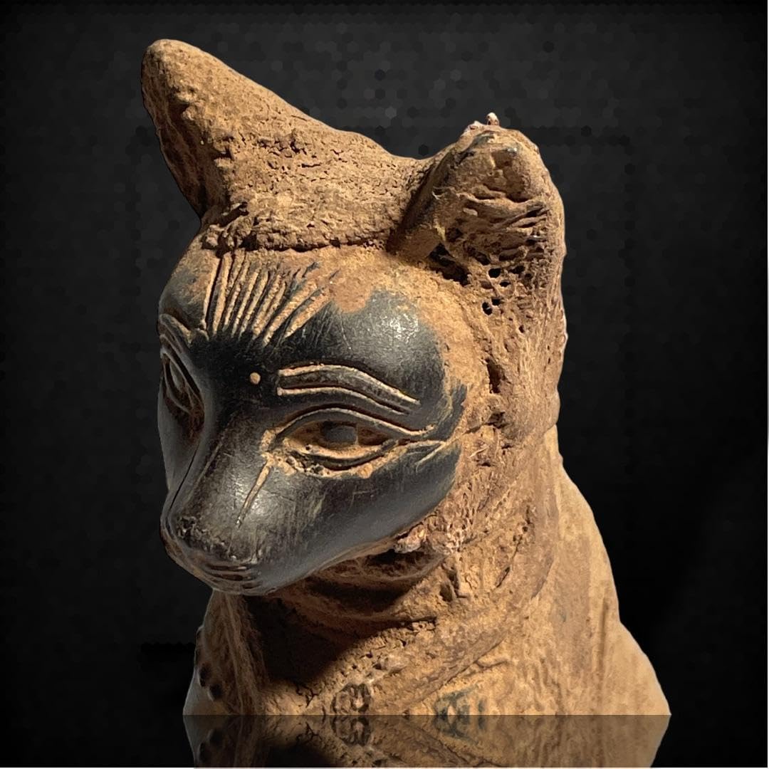 【博物館級】◆バステト神像 ブロンズ像 猫の女神 古代エジプト◆検）仏像 新羅仏 博物館級】◇バステト神像 ブロンズ像 猫の女神 古代エジプト