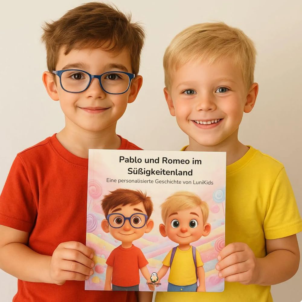 Personalisierbares Kinderbuch – Individuelle Geschichte & Illustrationen | Komplett einzigartiges Buch mit eigenem Namen, Charakter, Thema & Story | Geschenk für Kinder (Softcover)