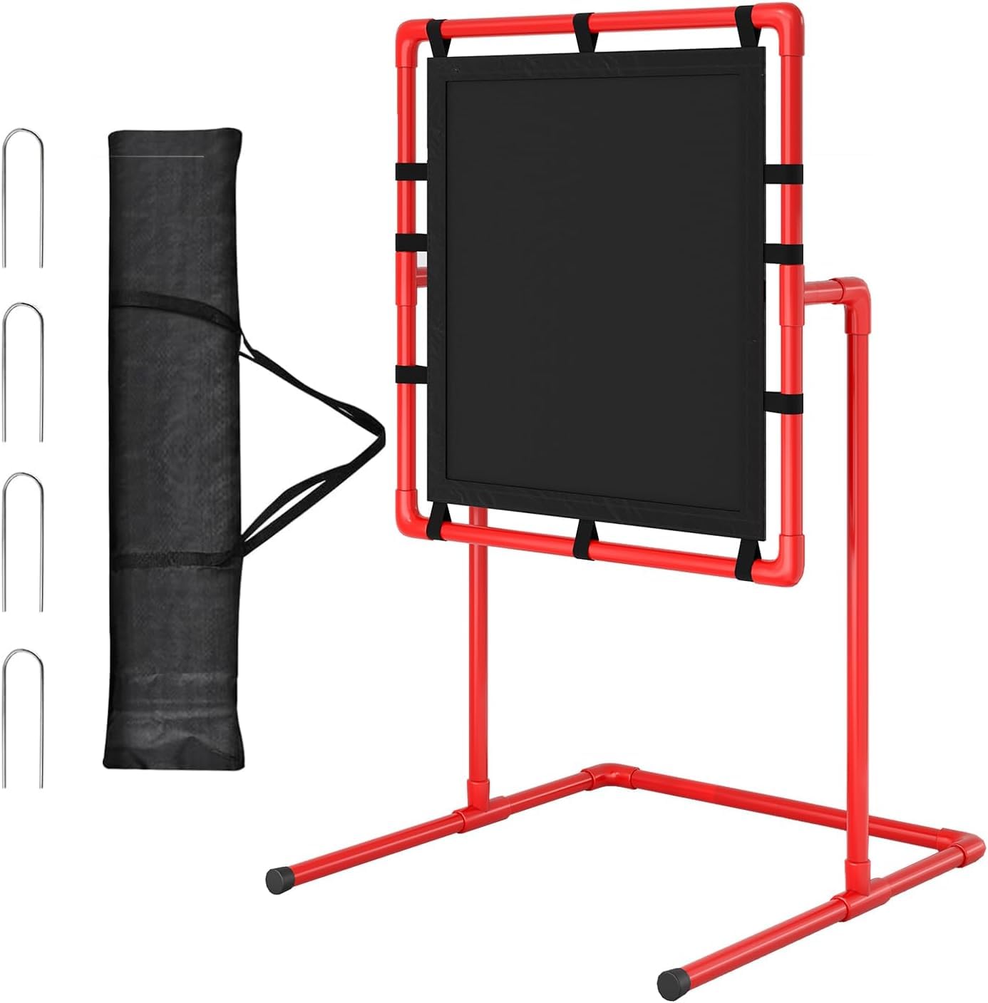 GarveeHome Cible de baseball Strike Zone | Filet d'entraînement pour balles en plastique et flash | Cadre stable avec polyester résistant