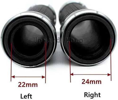 Miniatura 2 de Motorcycle Handlebar Grips for MT-09 MT09 MT 09 FZ-09 2014 2015 2016 2017 2018 2019 Motorcycle 78'' 22MM Handlebar Grips Handle Grip Handle Bar