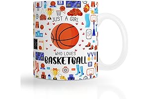 Basketball Lover Gifts for Girls Women Basketball Mug